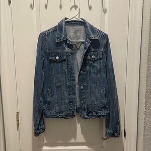 GAP Blue Denim Jacket with Button Details